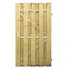 Tuindeur geïmpregneerd vuren met frame rechtsdraaiend 180x100 cm 103311 Tuindeur geïmpregneerd vuren met frame rechtsdraaiend 180x100 cm 103311